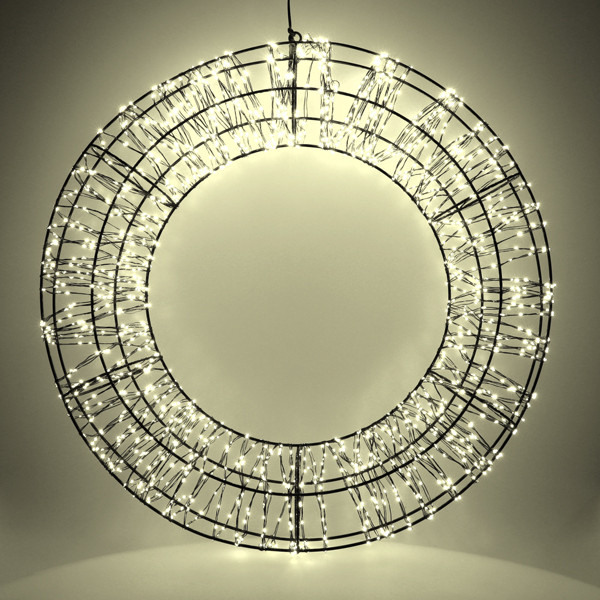 Kerstkrans | PerfectLED | 50 cm (720 leds, Timer, Binnen/Buiten Kerstkrans | PerfectLED | 50 cm (720 leds, Timer, Binnen/Buiten